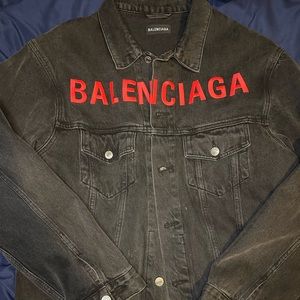 Balenciaga denim jacket